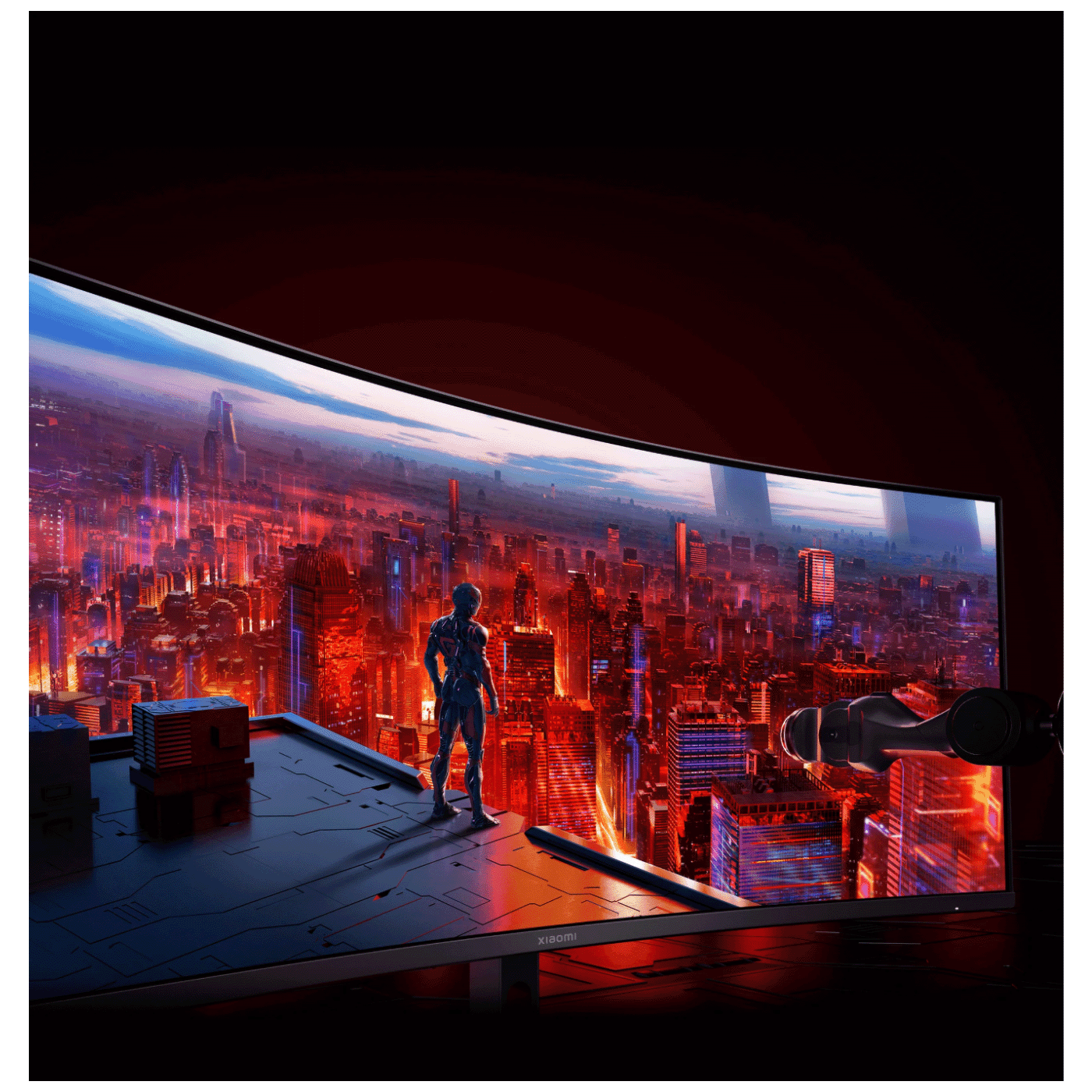 Xiaomi Monitor 34", Zakrivljeni, WQHD, HDMI, Display Port, gaming - G34WQi