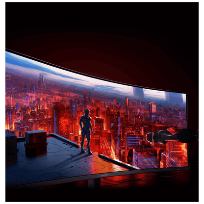 Xiaomi Monitor 34", Zakrivljeni, WQHD, HDMI, Display Port, gaming - G34WQi