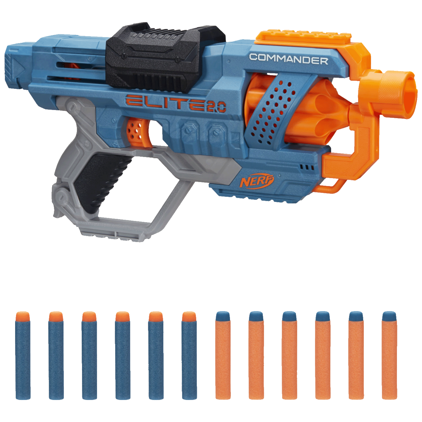 Nerf Dječija igračka, puška - blaster, sa 12 projektila - Elite 2.0 Commander RD-6
