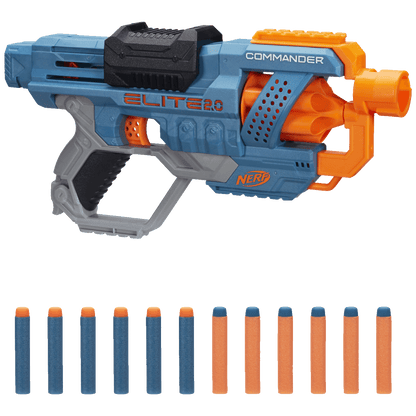Nerf Dječija igračka, puška - blaster, sa 12 projektila - Elite 2.0 Commander RD-6