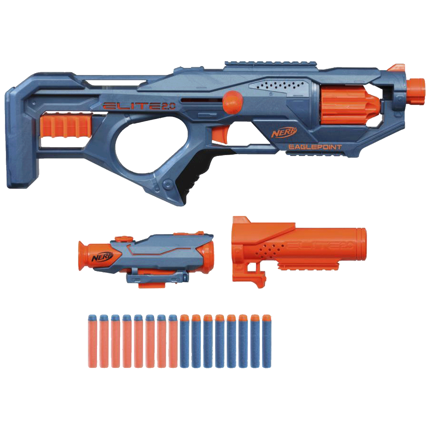 Nerf Dječija igračka, puška - blaster, sa 16 projektila - Elite 2.0 Eaglepoint RD-8