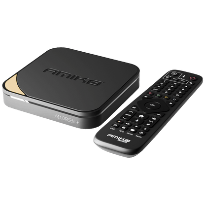 Amiko Prijemnik IPTV, Android OS , 2/16GB, 4K, WiFi, Bluetooth - A11 GREEN+