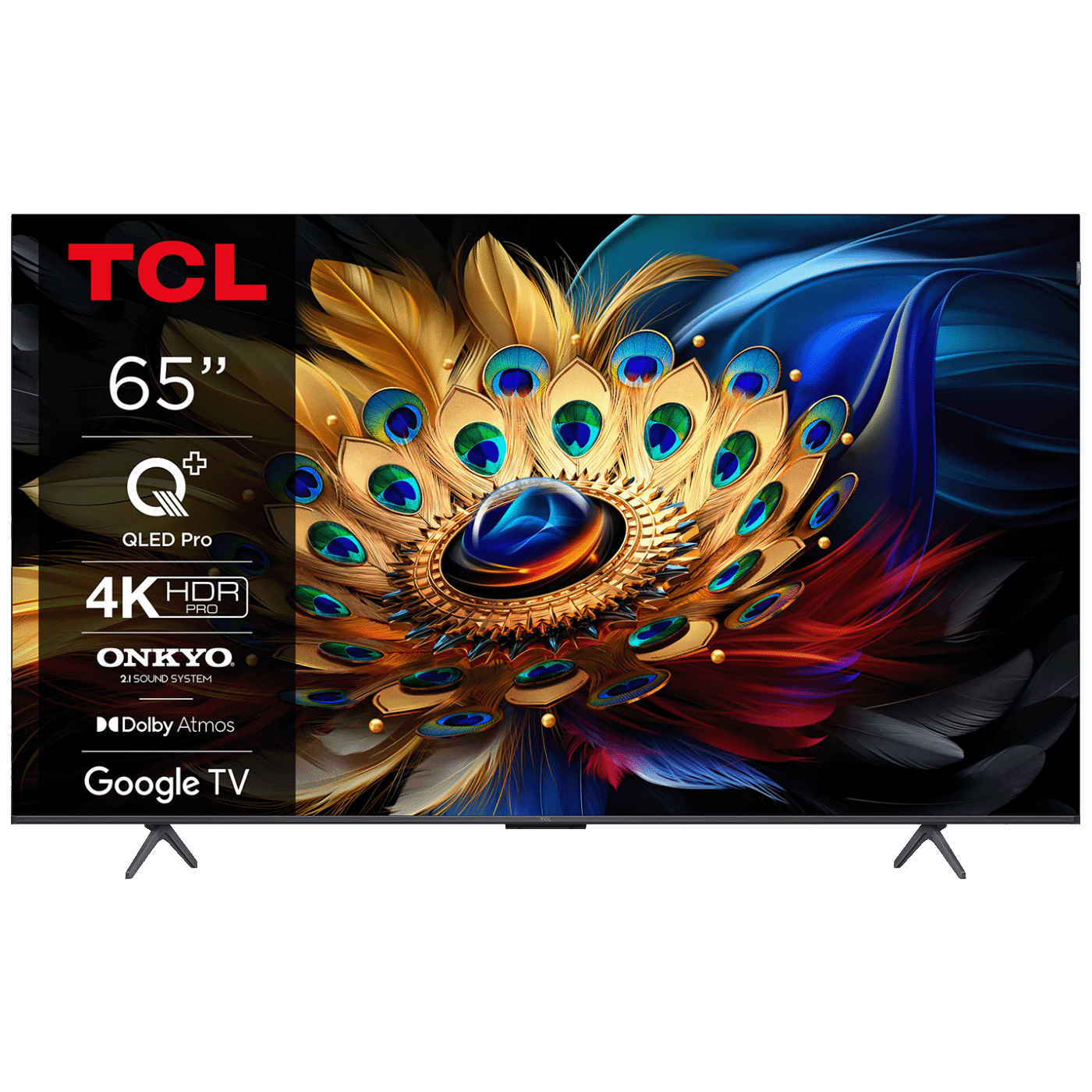 TCL Televizor Smart QLED 4K UltraHD 65", Google TV - 65C655
