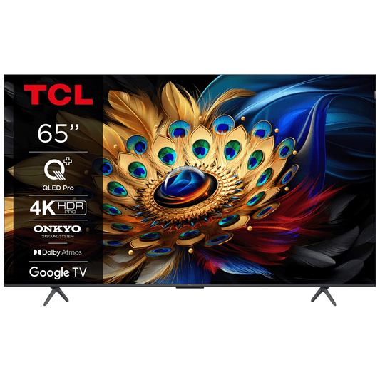 TCL Televizor Smart QLED 4K UltraHD 65", Google TV - 65C655