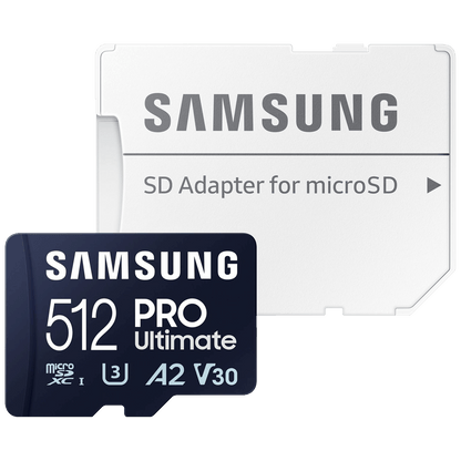 Samsung Micro SDXC kartica, 512GB, 200 MB/s, UHS-I U3, V30 - PRO Ultimate 512GB