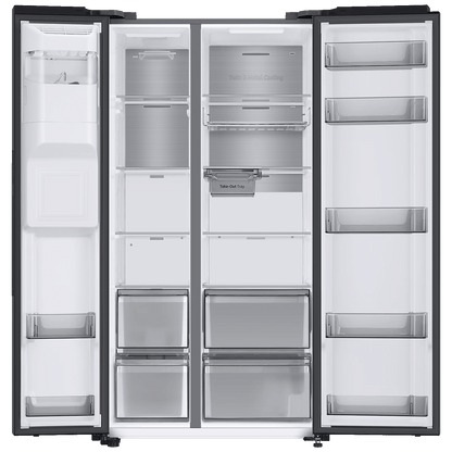 Samsung Frižider/Zamrzivač, Side By Side, zapremina 634 l, D - RS68CG885DB1EF