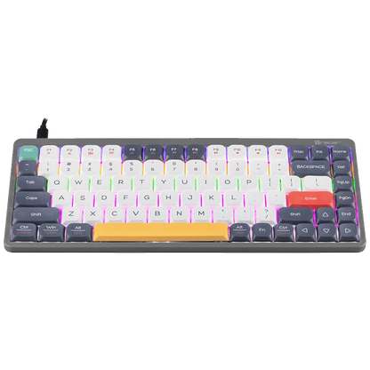 Tracer Tastatura sa osvjetljenjem, USB/BT/WiFi, gaming, mehanička - FINA 84 Grey