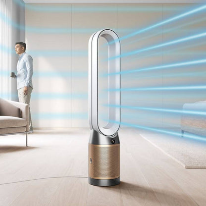 Dyson Pročišćivač i ventilator Purifier Cool TP12 PC2 De-Nox, White/Gold