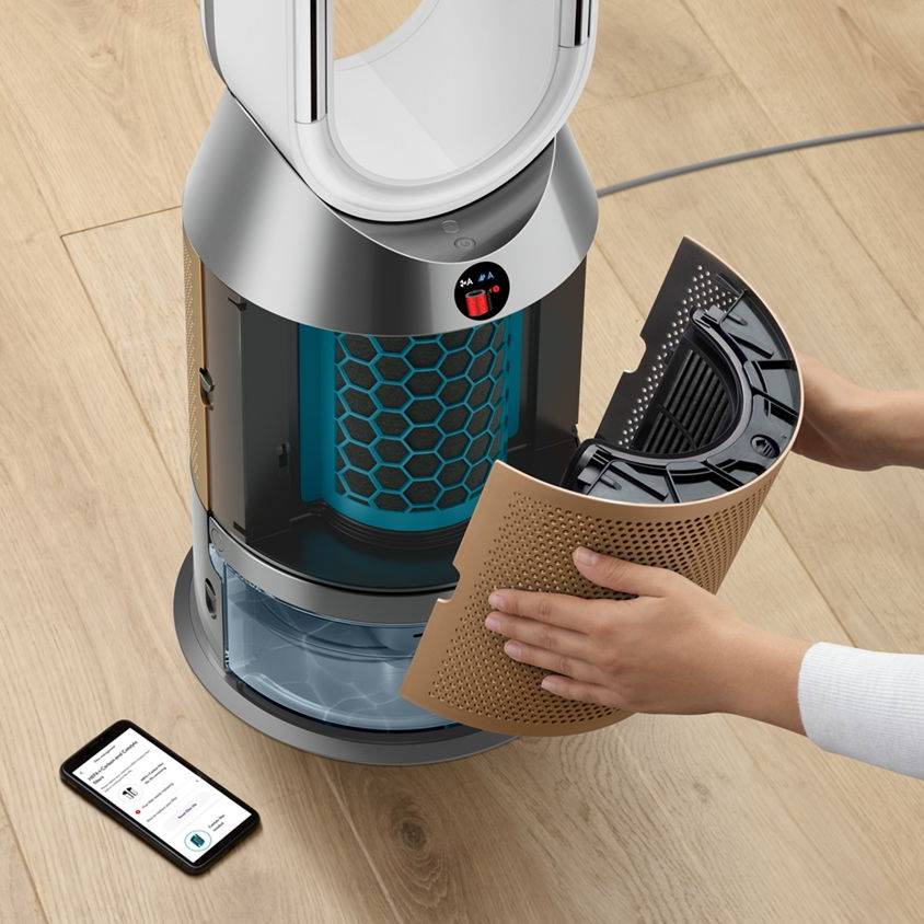 Dyson Pročišćivač, ovlaživač i ventilator PH05 Purifier Humidify+Cool PH2 De-NOx White/Gold