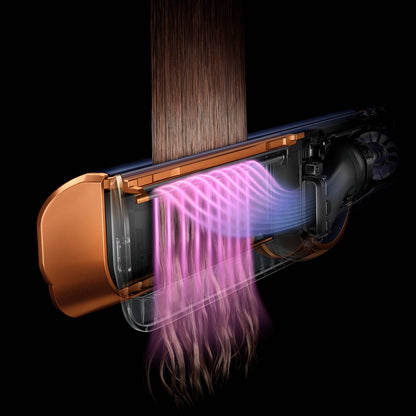 Dyson Uređaj za ravnanje kose Airstrait Amber Silk/Pink Champagne Limited Edition