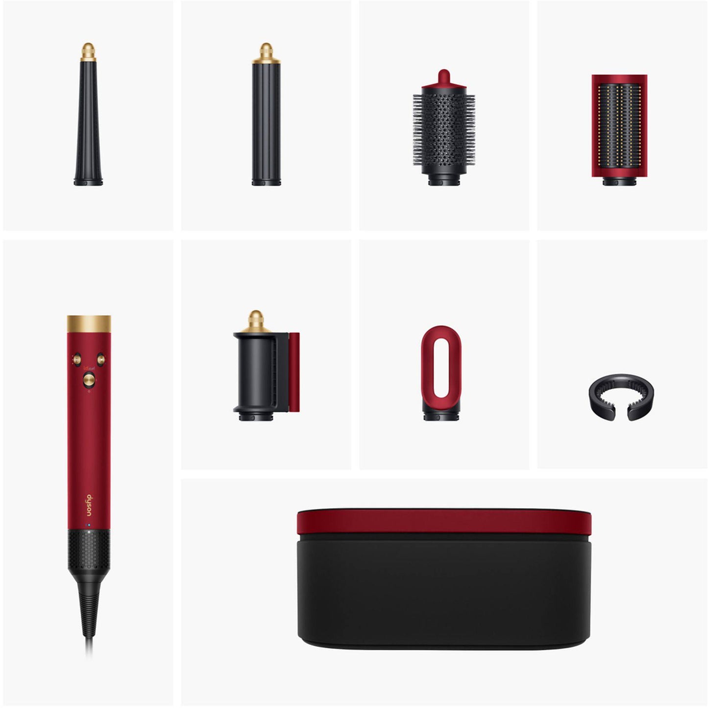 Dyson Uvijač za kosu Airwrap i.d. SE Red velvet/Gold Straight + Wavy