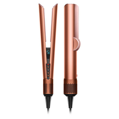 Dyson Uređaj za ravnanje kose Airstrait Amber Silk/Pink Champagne Limited Edition