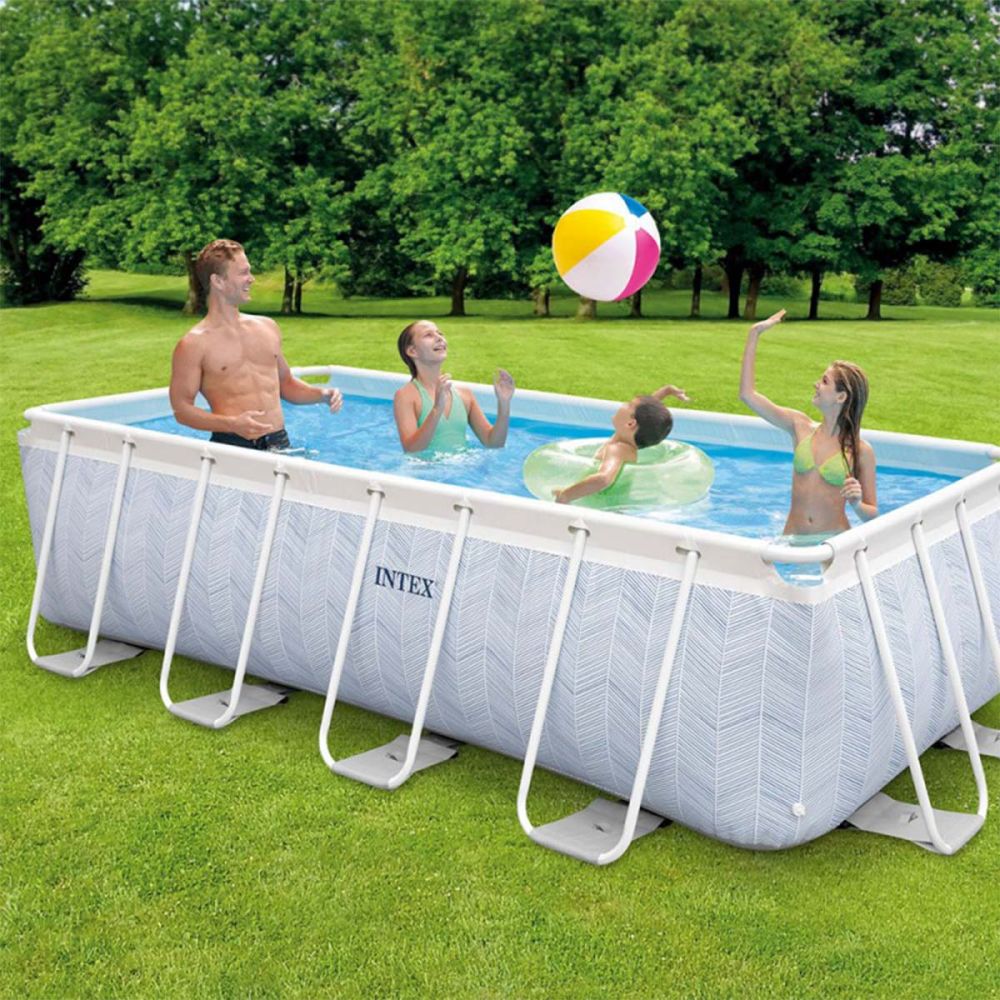 Intex Pl Bazen Za Dvorište 26780 4 M X 2 M X 1M Pravougaoni Sa Konstrukcijom