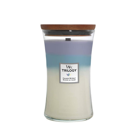 Mirisna svijeća L, Trilogy Calming Retreat, WoodWick