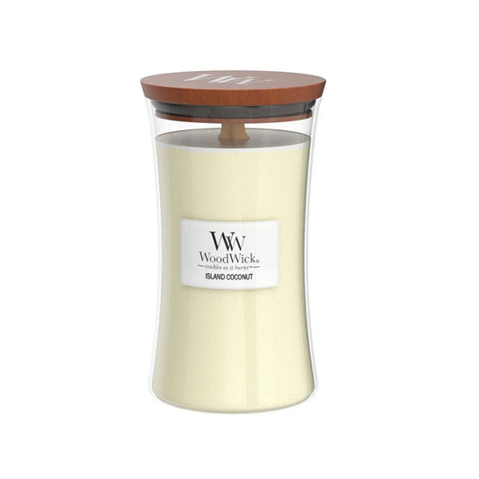 Mirisna svijeća L, Island Coconut, WoodWick