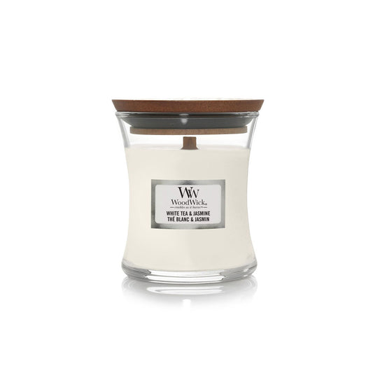 Mirisna svijeća S, White tea & jasmine 98062E, WoodWick