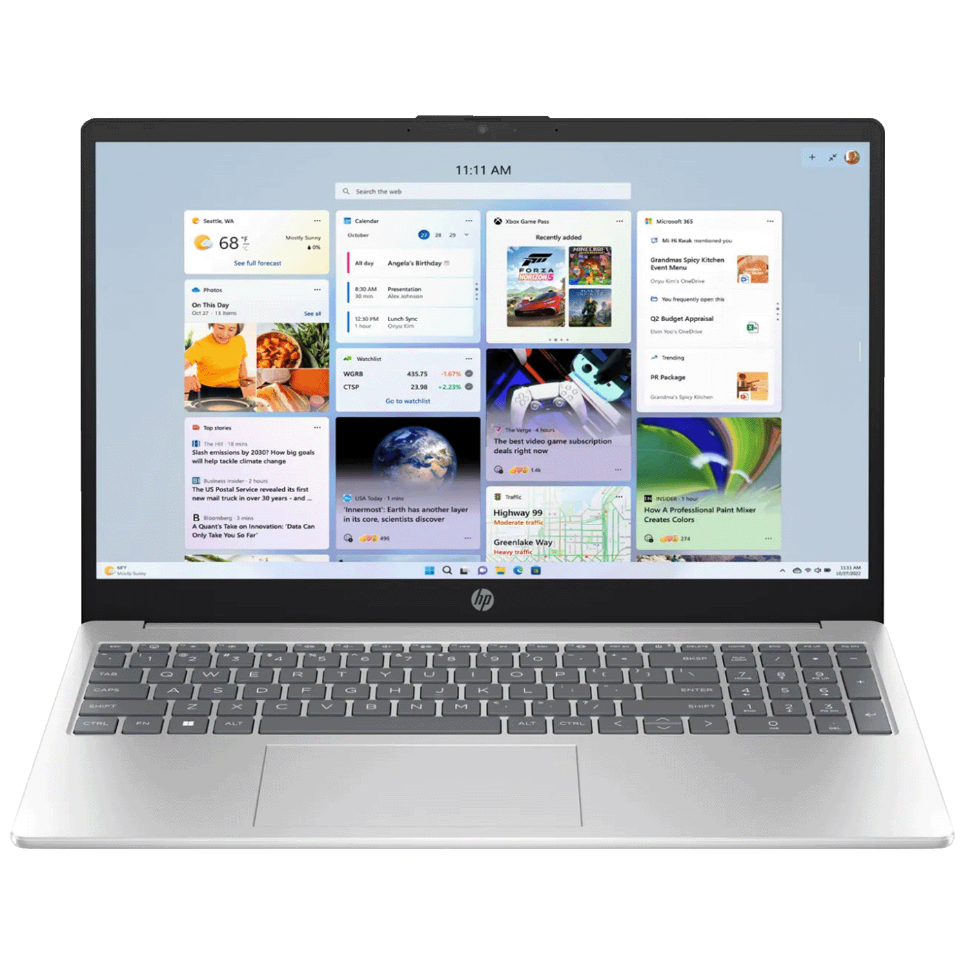 HP Laptop 15.6", Intel i3-1315U, 8GB DDR4, SSD 256GB, Win 11 - 15-fd0003nw; 89T73EA