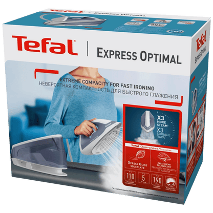 Tefal Pegla sa parnom postajom, 2200 W, Express Optimal - SV4110E0