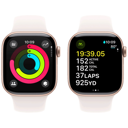 Apple Pametni sat, 1.77" LTPO3 OLED zaslon, vodootporan BT, WiFi - Watch Series 10 GPS 42mm Rose Gold
