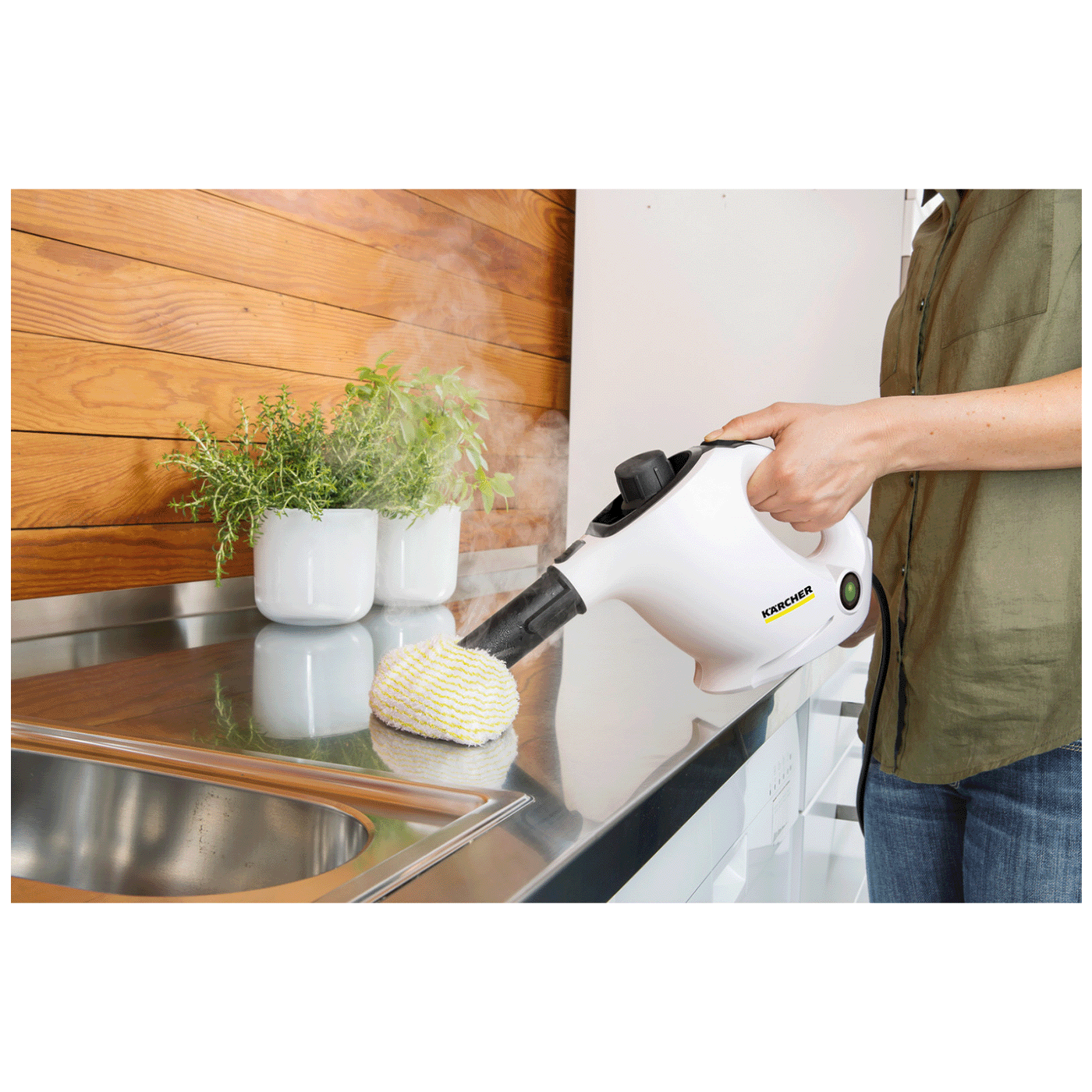 Karcher Parni čistač, 1200W, bijela - SC 1