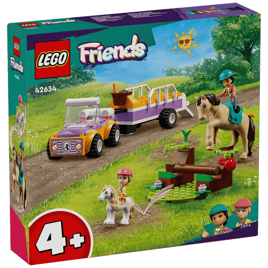 Lego Prikolica za konje i ponije, LEGO Friends