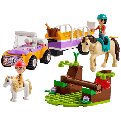 Lego Prikolica za konje i ponije, LEGO Friends