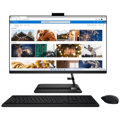 Lenovo Desktop AiO, Intel i3-1215U, 8GB DDR4, SSD 512GB, 27" - IdeaCentre AIO 3 27IAP7