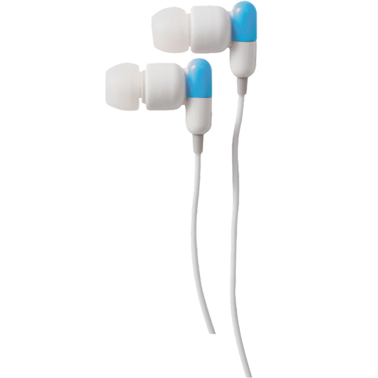 SAL Slušalice, stereo, 3,5mm, bijelo/plavo - EP 8/BL