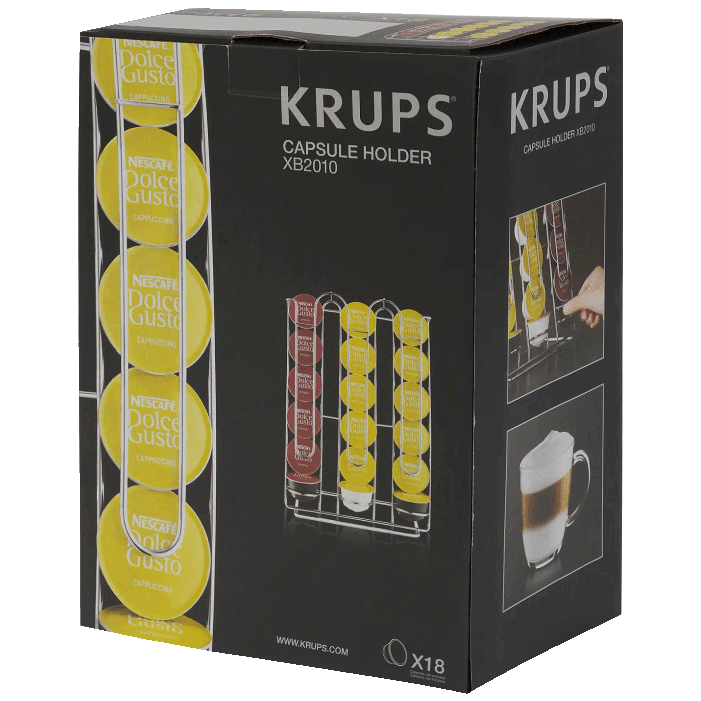 Krups Držač za kapsule od nehrđajućeg čelika - XB201000