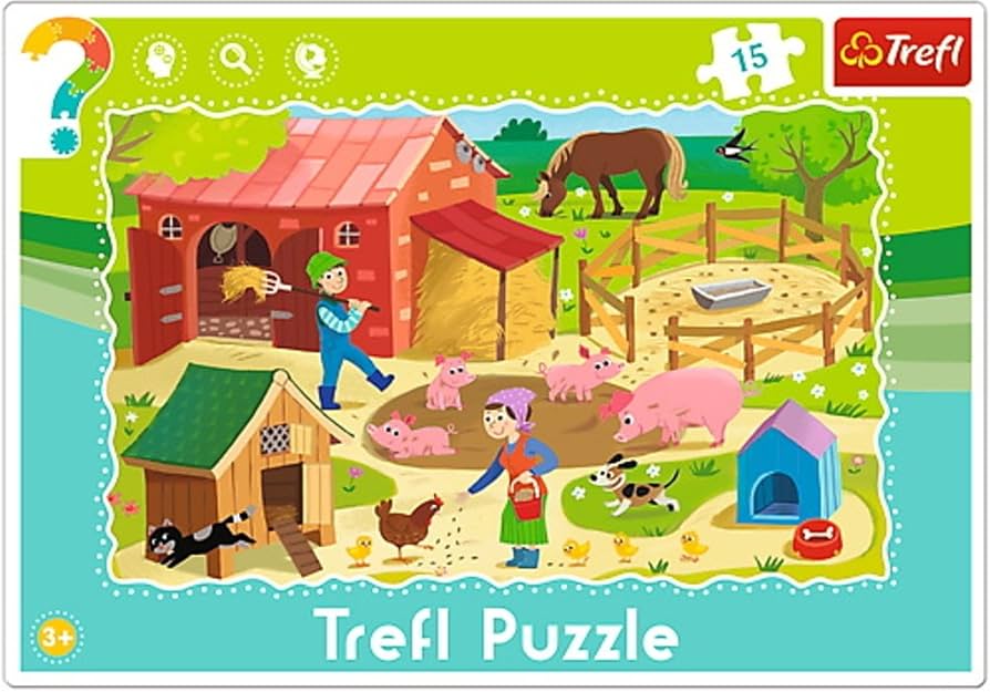 Trefl Puzzle Baby 15 s Okvirom