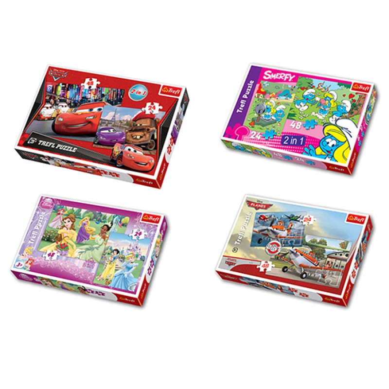Trefl Puzzle 2 u 1 24+48 Tr
