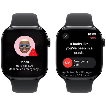 Apple Pametni sat, 1.96" LTPO3 OLED zaslon, vodootporan BT, WiFi - Watch Series 10 GPS 46mm Jet Black
