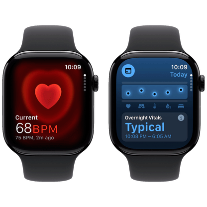 Apple Pametni sat, 1.96" LTPO3 OLED zaslon, vodootporan BT, WiFi - Watch Series 10 GPS 46mm Jet Black