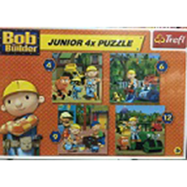 Trefl Puzzle Junior Bob Graditelj 4X