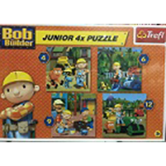 Trefl Puzzle Junior Bob Graditelj 4X