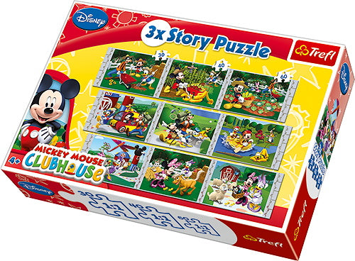 Puzzle 3 X Priča 30,40,60 Trefl