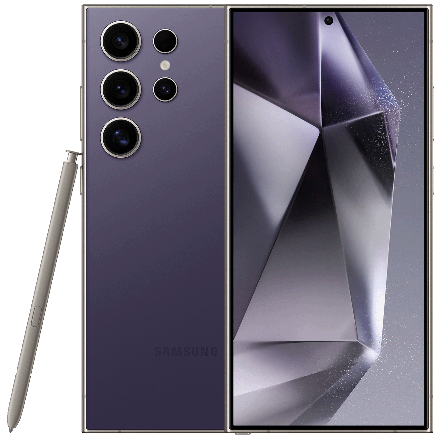 Samsung Smartphone 6.8", 8-Core 3.39GHz, RAM 12GB, 200Mpixel - Galaxy S24 Ultra 12GB/256GB Violet