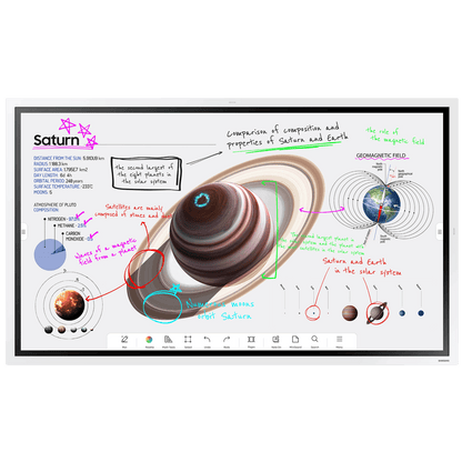Samsung Interaktivni display, smart, 65", 4K, Flip Pro WM65B - LH65WMBWBGCXEN