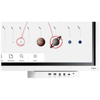 Samsung Interaktivni display, smart, 65", 4K, Flip Pro WM65B - LH65WMBWBGCXEN