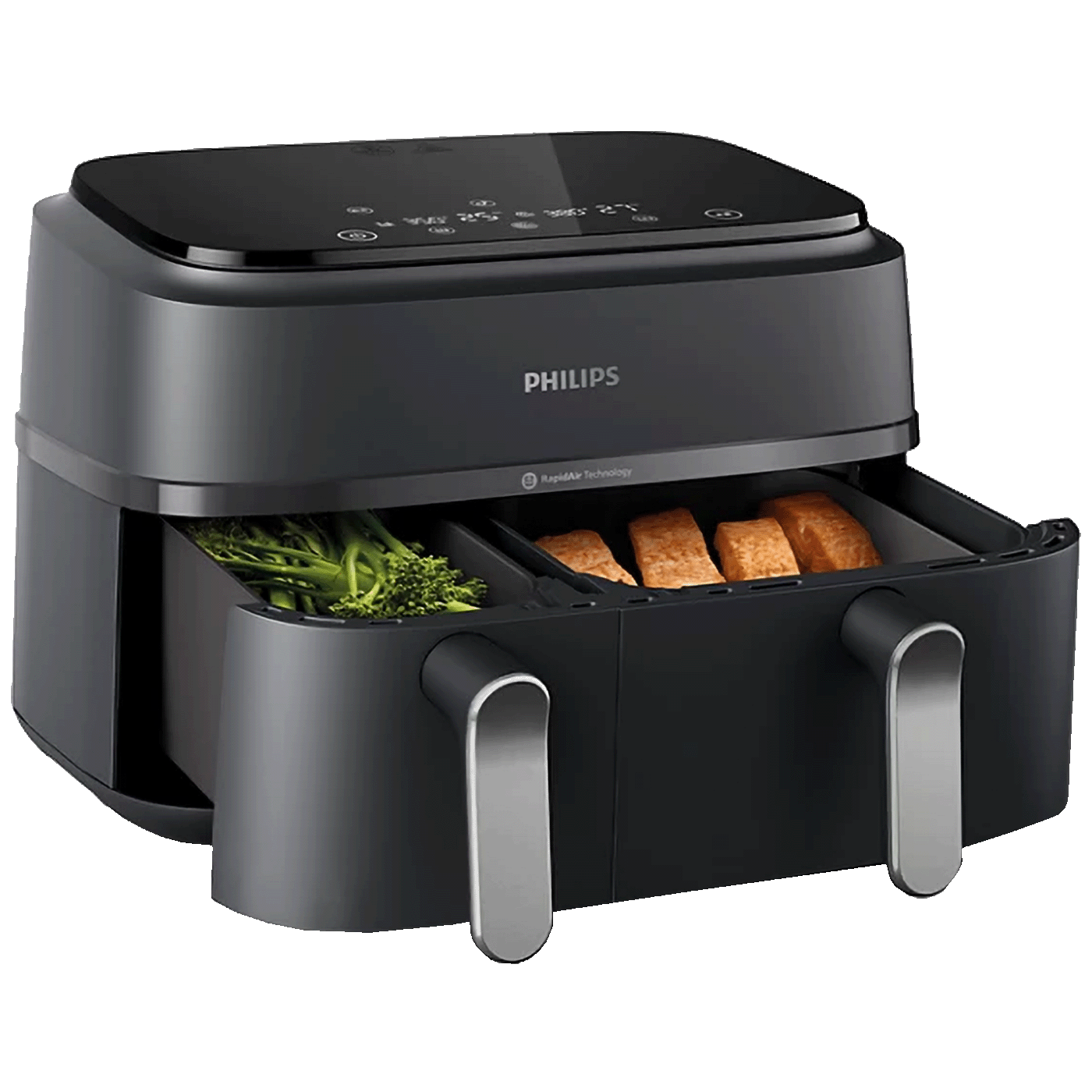Philips Friteza na vrući zrak sa dvije košare, 2750W, 9 lit. - NA352/00