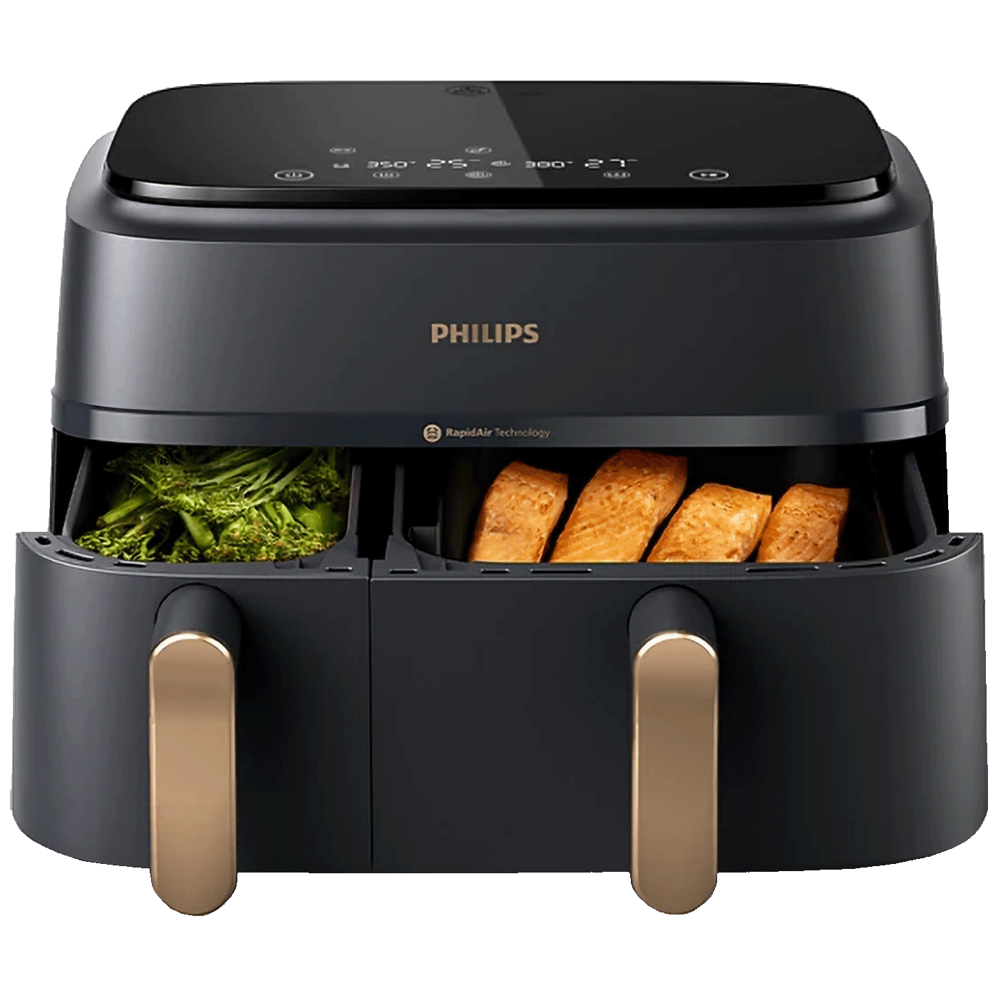 Philips Friteza na vrući zrak sa dvije košare, 2750W, 9 lit. - NA352/00