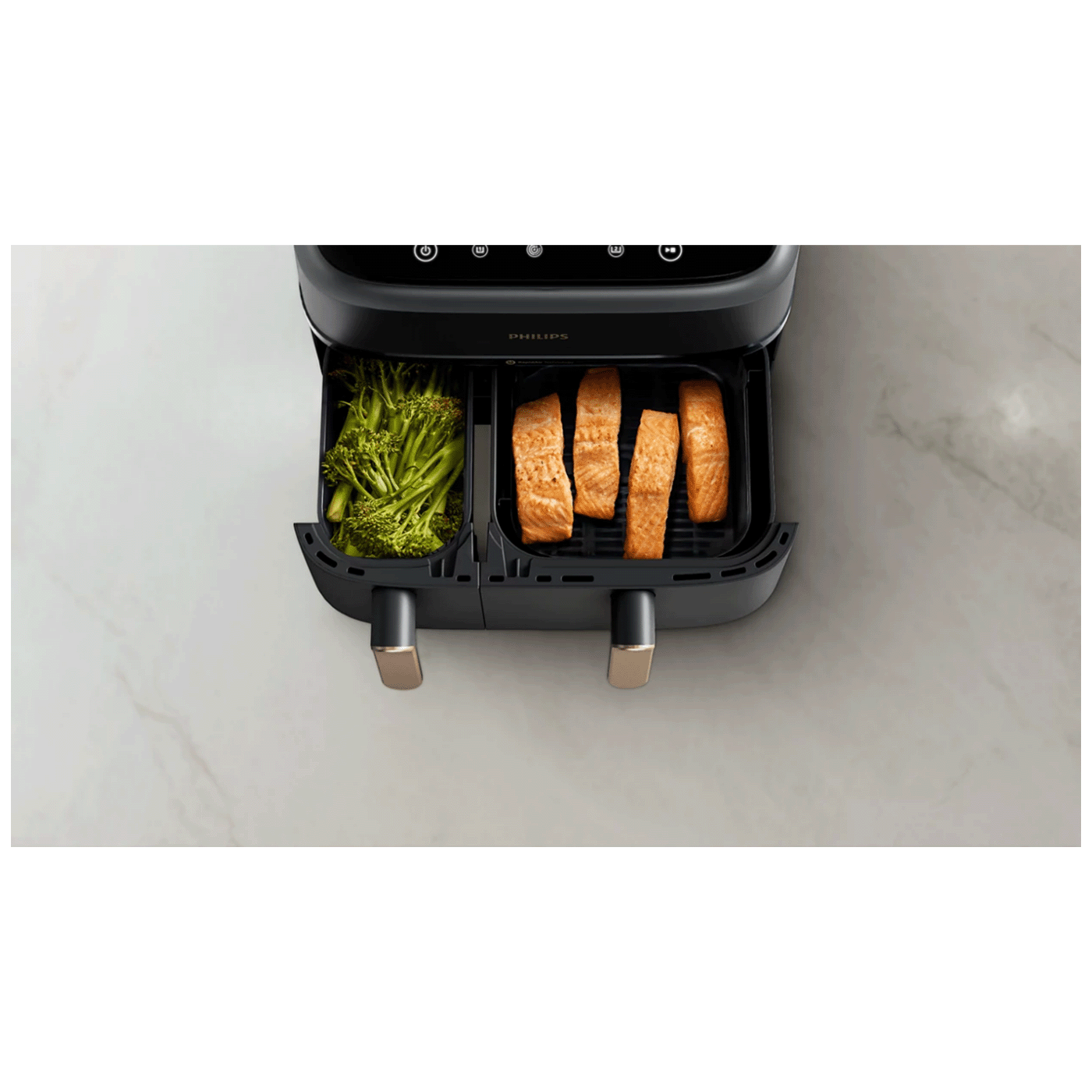 Philips Friteza na vrući zrak sa dvije košare, 2750W, 9 lit. - NA352/00