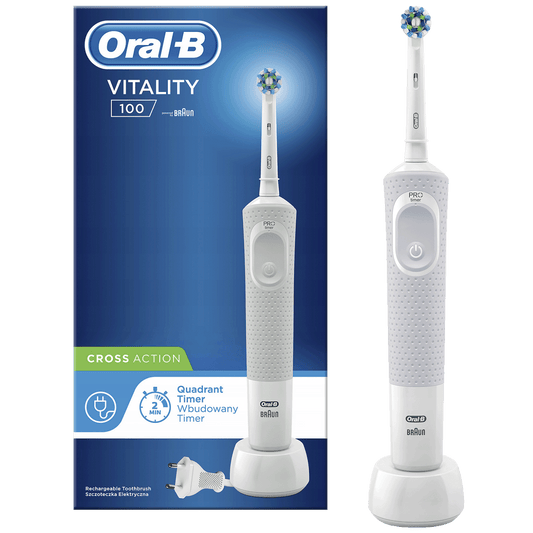 Braun Četkica za zube, električna, ORAL-B Vitality Easy Clean - Oral-B Vitality 100 Cross