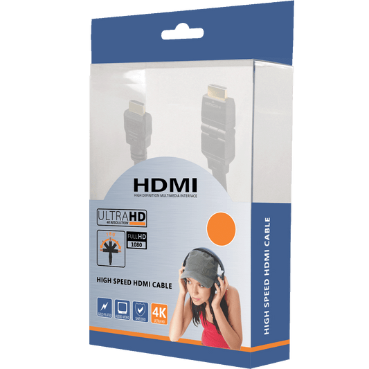 ZED electronic HDMI kabl, 1.8 met, ver. 1.4, 4K, 3D, HEC, HDCP, ARC - HDMI2/1.8