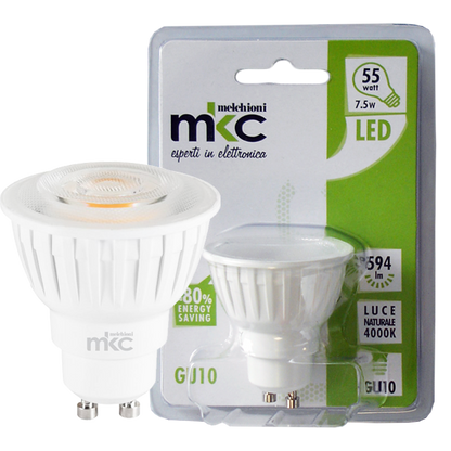 MKC Sijalica,LED 7.5W, 220V AC, 100° prirodno bijela svjetlost - LED MR-GU10/7.5W-N
