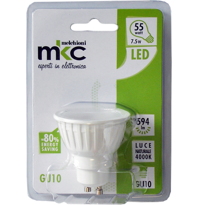 MKC Sijalica,LED 7.5W, 220V AC, 100° prirodno bijela svjetlost - LED MR-GU10/7.5W-N