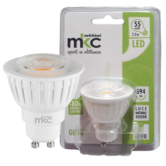 MKC Sijalica,LED 7.5W, 220V AC, 38° prirodno bijela svjetlost - LED MR-GU10/7.5W-N