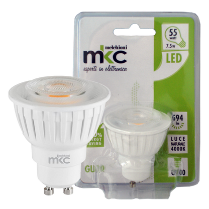 MKC Sijalica,LED 7.5W, 220V AC,60° prirodno bijela svjetlost - LED MR-GU10/7.5W-N
