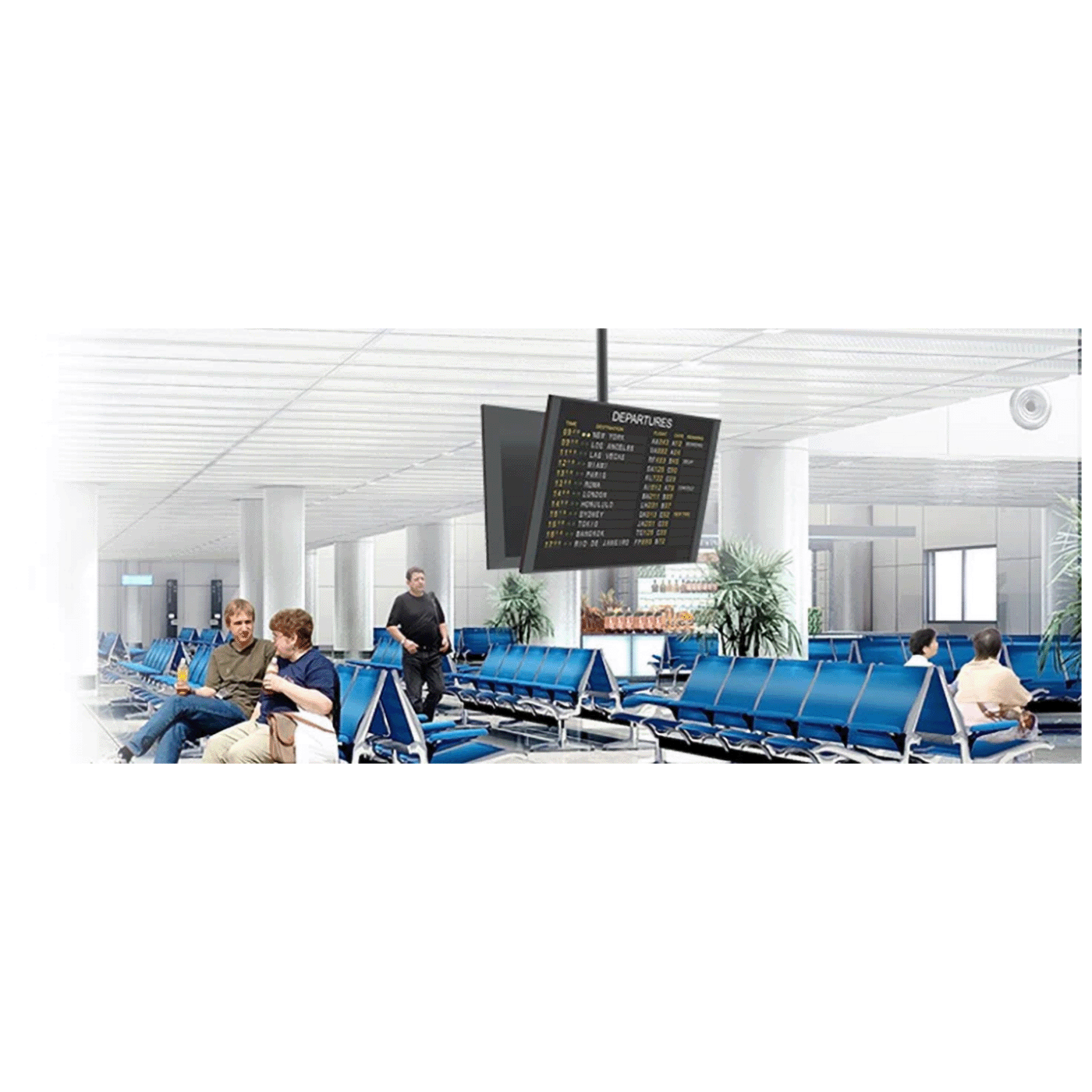 Maclean Nosač stropni za 2 TV-a, 23"-70", 50kg - MC-703