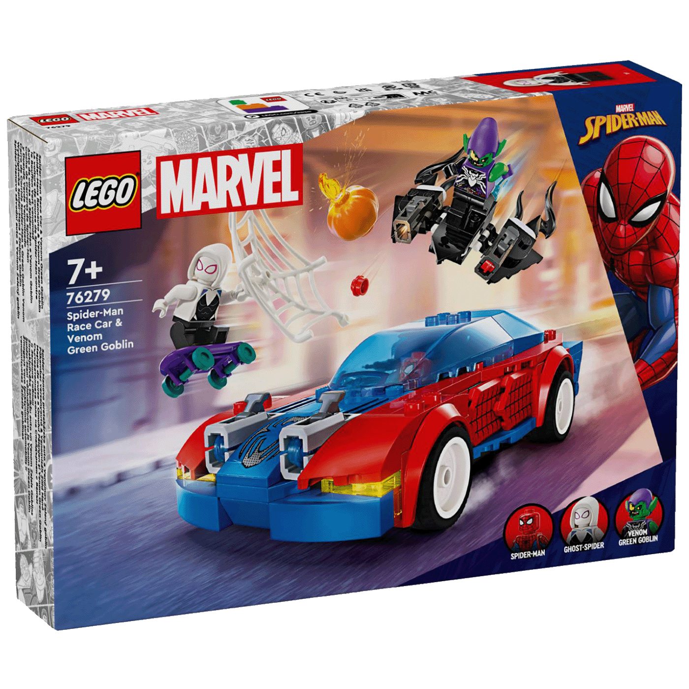Lego Spider-Man trkaći auto i Venom, LEGO Super Heroes Marvel